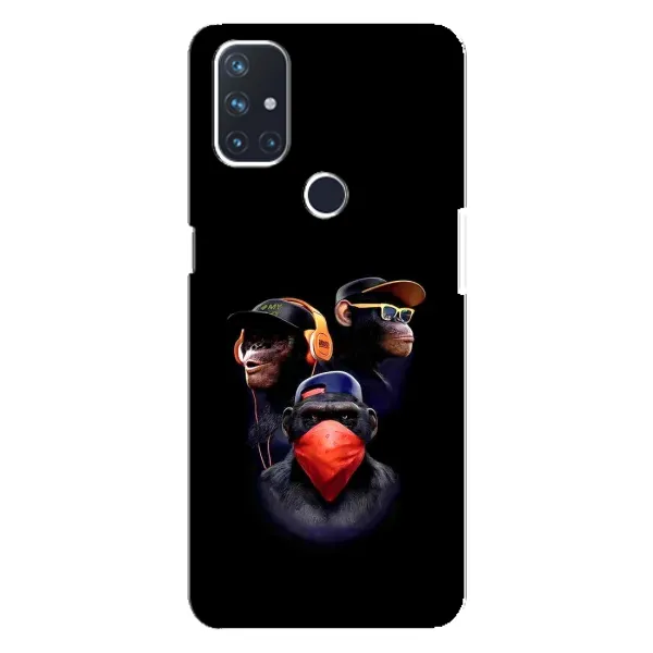 Чехол с принтом «Три обезьяны» для OnePlus Nord N10 5G Чехол с принтом «Три обезьяны» для OnePlus Nord N10 5G
