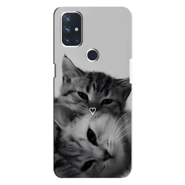 Чохол з принтом «Пара котів» для OnePlus Nord N10 5G Чохол з принтом «Пара котів» для OnePlus Nord N10 5G
