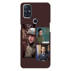 Чохол для OnePlus Nord N10 5G (AlphaPrint - с принтом Зеленського) (Президент)