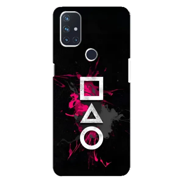 Чехол с принтом «Символы Игра кальмара» для OnePlus Nord N10 5G