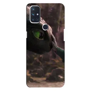 Чехол как приручить дракона на OnePlus Nord N10 5G (Сцена с драконом)