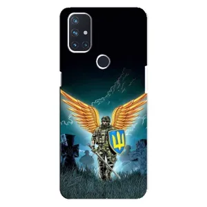 Чехлы с картинкой ЗСУ для OnePlus Nord N10 5G (AlphaPrint) (Солдат ЗСУ)