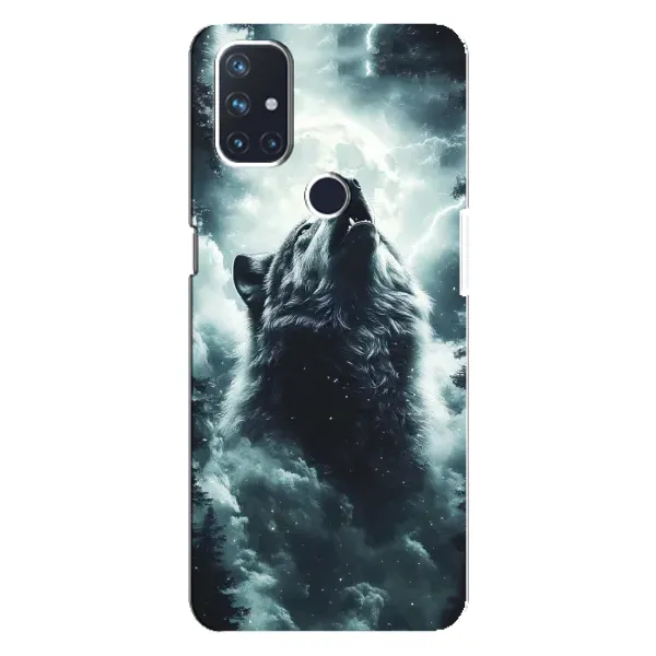 Чехол с принтом «Волк в облаках» для OnePlus Nord N10 5G Чехол с принтом «Волк в облаках» для OnePlus Nord N10 5G