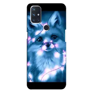 Чехлы с картинкой Лисички для OnePlus Nord N10 5G (VPrint) (Яркая лисичка)