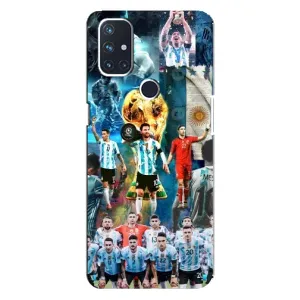 Чохли Мессі для OnePlus Nord N100 (AlphaPrint) (Аргентина Мессі)