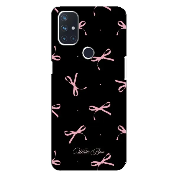 Чехол с принтом «Банты на черном» для OnePlus Nord N100