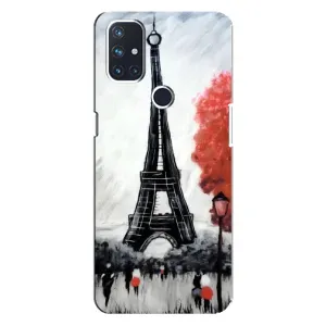 Чохол Ейфелева Вежа OnePlus Nord N100 - (AlphaPrint) (Вежа в Парижі)