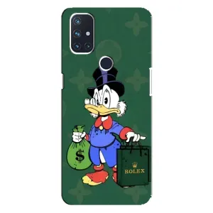 Чехли для OnePlus Nord N100 - Скрудж МакДак Louis Vuitton (PREMIUMPrint) (Богата Утка)