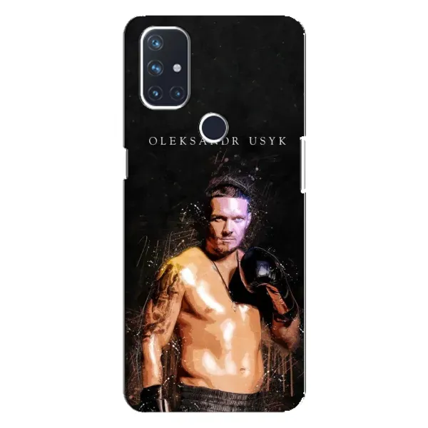 Чохол з принтом «Боксер Олександр Усик» для OnePlus Nord N100 Чохол з принтом «Боксер Олександр Усик» для OnePlus Nord N100