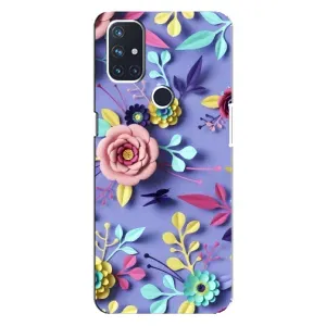 Чохли з квітами для OnePlus Nord N100 (VPrint) (Дизайн квітів)