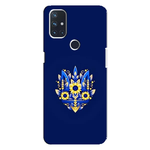 Чехол с принтом «Цветочный Герб» для OnePlus Nord N100