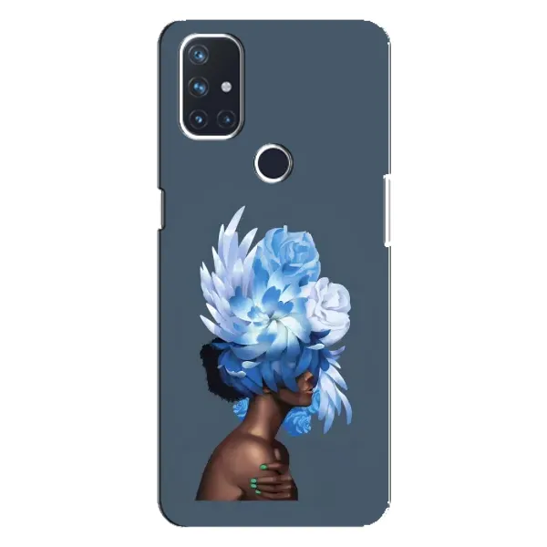 Чехол с принтом «Цветы на голове» для OnePlus Nord N100