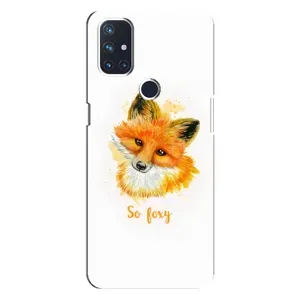 Чохли з картинкою Лисичка для OnePlus Nord N100 (VPrint) (Дівчинка Лиса)