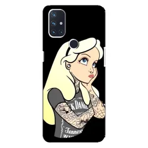 Чохол з друком для OnePlus Nord N100 - (Мода) (AlphaPrint) (Дівчина в тату)