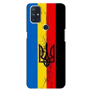 Украинские Чехлы для OnePlus Nord N100 с картинкой УПА (AlphaPrint) (Флаг УПА)