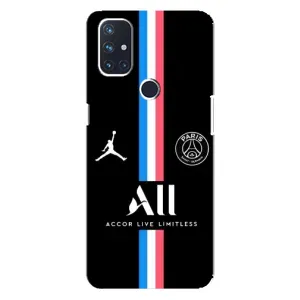 Чохли PSG для OnePlus Nord N100 (AlphaPrint) (футболка ПСЖ)