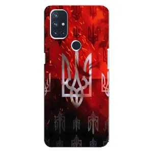 Украинские Чехлы для OnePlus Nord N100 с картинкой УПА (AlphaPrint) (ГЕРБ УПА)
