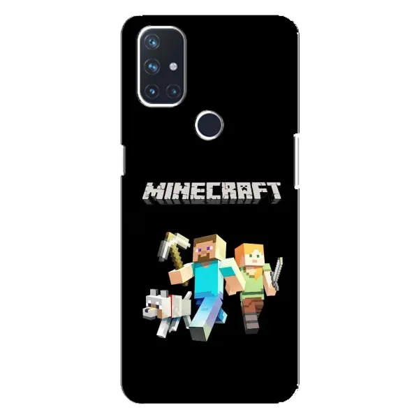 Чохол з принтом «герої Minecraft» для OnePlus Nord N100 Чохол з принтом «герої Minecraft» для OnePlus Nord N100