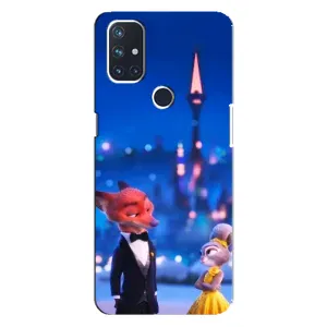 Чехол Зоотрополіс на OnePlus Nord N100 (Романтический вечер Зверополис)