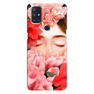 Чехлы (ART) Цветы на OnePlus Nord N100 (VPrint) (Очі в квітах)