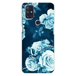 Чехлы (ART) Цветы на OnePlus Nord N100 (VPrint) (Блактині бутони)