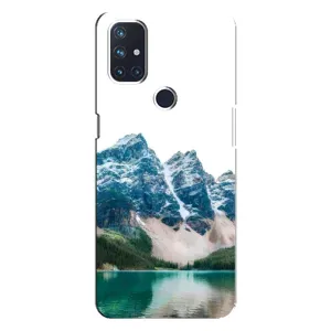 Силіконовий чохол з КАРТИНКАМИ літо для OnePlus Nord N100 (AlphaPrint) (Гори)
