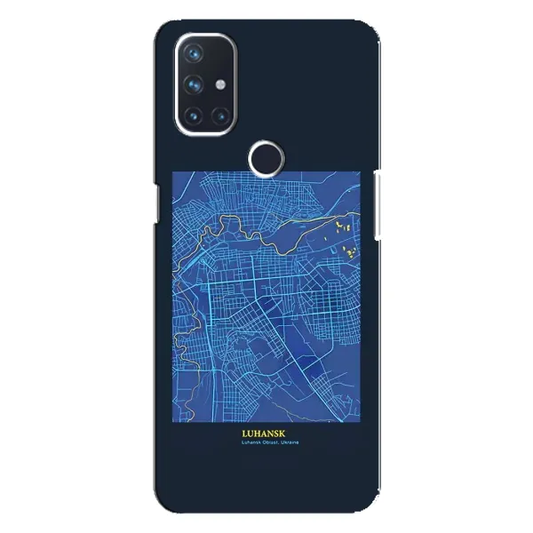 Чохол з принтом «Луганськ» для OnePlus Nord N100