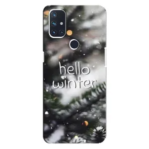 Новорічні, Святкові Чохли для OnePlus Nord N100 - 2024 год (Hello winter)