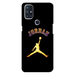 Чохли для OnePlus Nord N100 - з картинкою JORDAN (AlphaPrint) (Jordan Gold)
