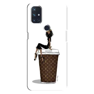 Чохли Луі Вітон для OnePlus Nord N100 (AlphaPrint - LOUIS VUITTON) (кава LOUIS VUITTON)