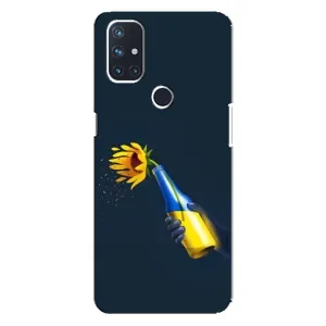 Чохол для Патріота України OnePlus Nord N100 - (AlphaPrint) (Коктель молотова)