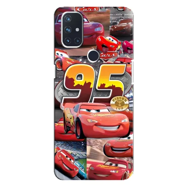 Чохол з принтом «Колаж Блискавка Маквін» для OnePlus Nord N100