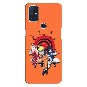 Naruto Anime Чехлы для ВанПлас Норд Н100 (AlphaPrint) (команда Наруто)
