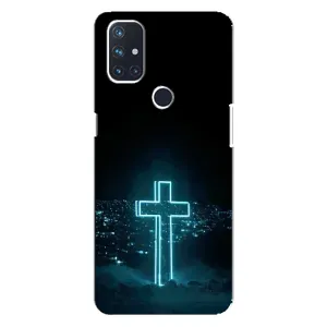 Християнські Чохли для OnePlus Nord N100 (AlphaPrint) (Хрест і місто)