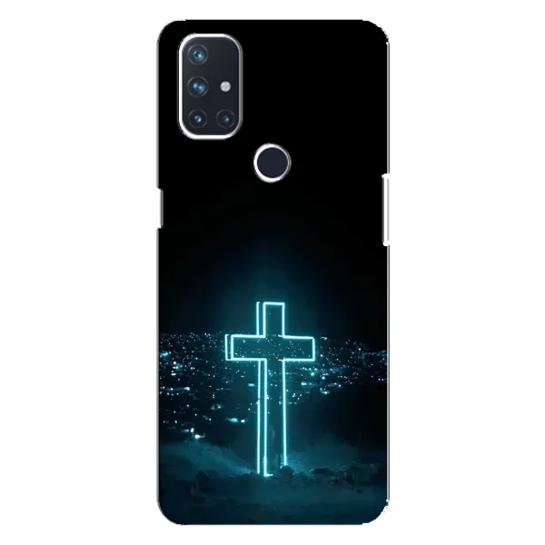 Чехол с принтом «Крест и город» для OnePlus Nord N100 Чехол с принтом «Крест и город» для OnePlus Nord N100