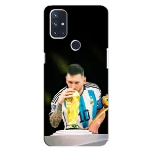 Чохли для OnePlus Nord N100 (Leo чемпіон) (AlphaPrint) (Кубок Мессі)