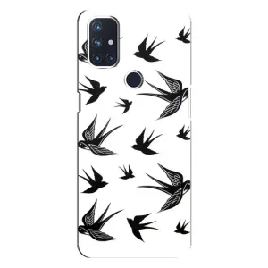 Чохол з пташками на OnePlus Nord N100 (VPrint) (Ластівки)