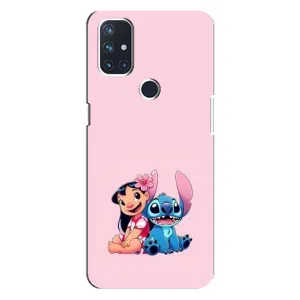 Чехол с принтом Стич на OnePlus Nord N100 (Лило и Стич)
