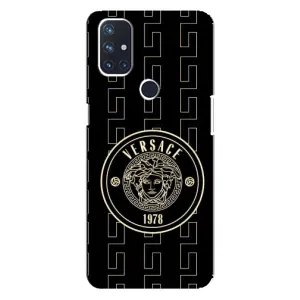 Чохли VERSACE для ВанПлюс Норд Н100 (PREMIUMPrint) (Лого Версаче)