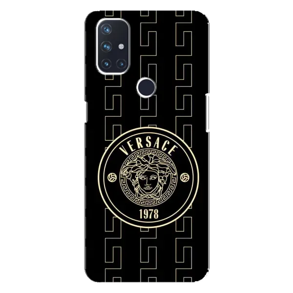 Чохол з принтом «Лого Версаче» для OnePlus Nord N100