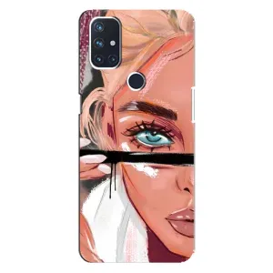 Чохол з друком для OnePlus Nord N100 - (Мода) (AlphaPrint) (Макіяж)