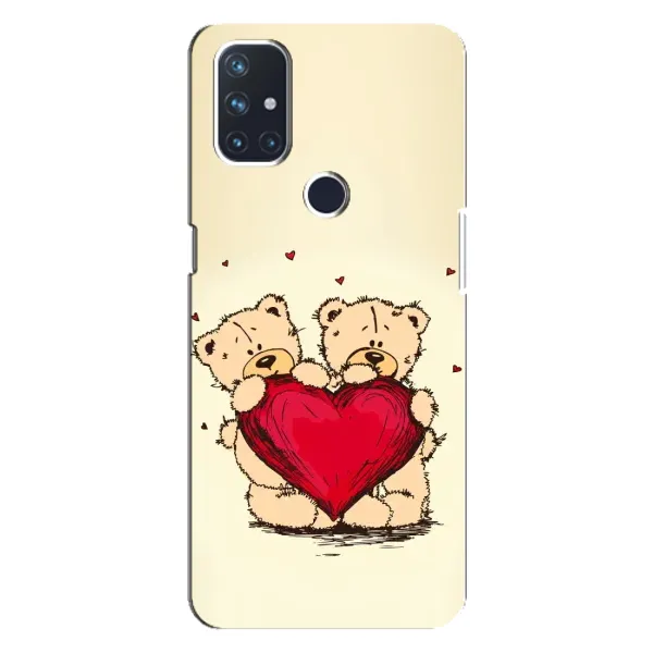 Чехол с принтом «Медвежонки» для OnePlus Nord N100
