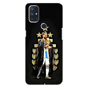 Чохли для OnePlus Nord N100 (Leo чемпіон) (AlphaPrint) (Мессі Король)
