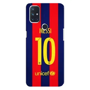 Чохли Мессі для OnePlus Nord N100 (AlphaPrint) (Messi Barca 10)