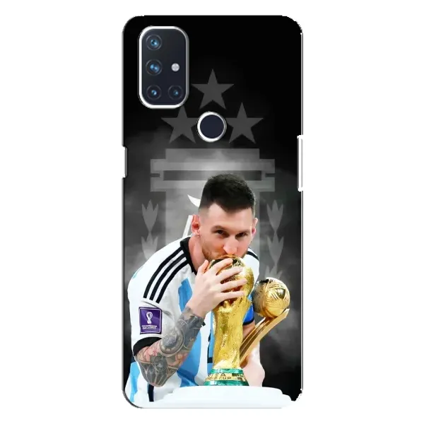 Чехол с принтом «Месси Чемпион» для OnePlus Nord N100