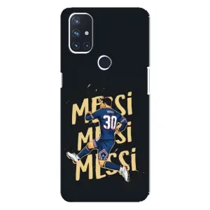 Чохли для OnePlus Nord N100 (Leo чемпіон) (AlphaPrint) (Messi ПСЖ)