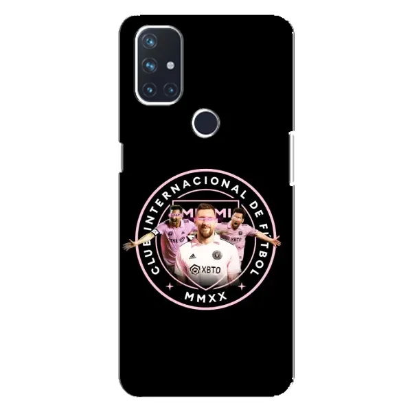 Чохол з принтом «Мессі в лого» для OnePlus Nord N100 Чохол з принтом «Мессі в лого» для OnePlus Nord N100