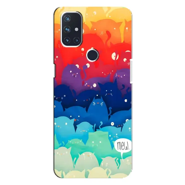Чехол с принтом «Mew» для OnePlus Nord N100 Чехол с принтом «Mew» для OnePlus Nord N100