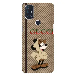 Чохли GUCCI для ВанПлюс Норд Н100 (AlphaPrint) (Mickey GUCCI)
