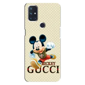Чохол Disney Mouse OnePlus Nord N100 (PREMIUMPrint) (Mikki Gucci)